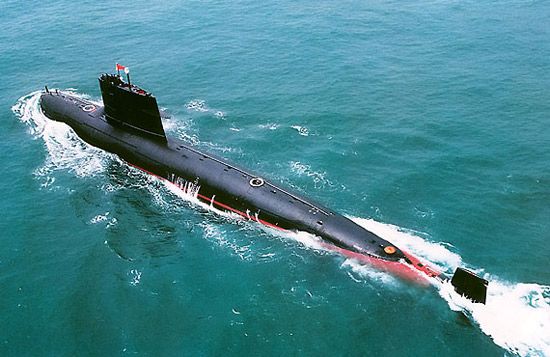 資料圖：中國海軍宋級潛艇