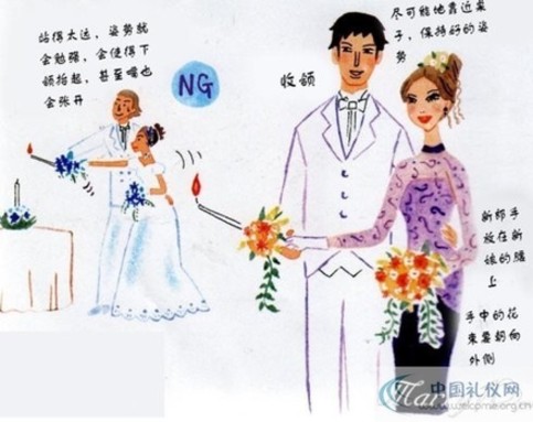 新人一起點蠟燭