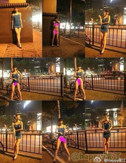 上海鬧市裸拍門照片尺度驚人，全裸無視路人挑逗驚呆網友