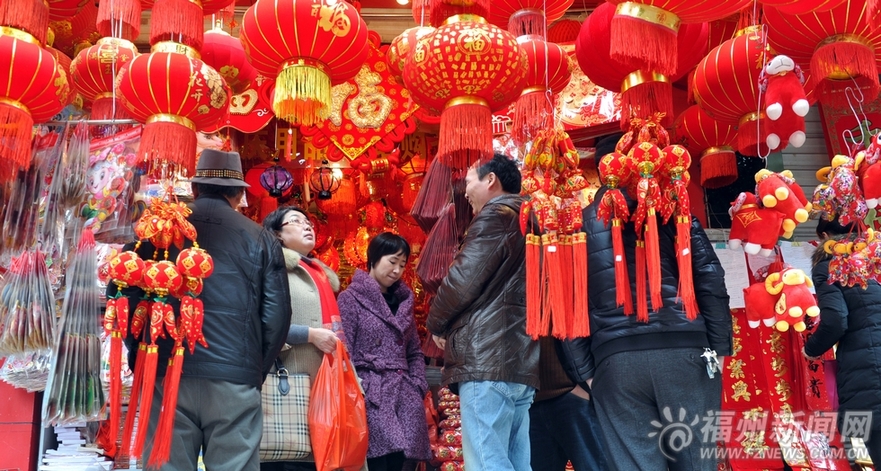春節年味漸濃　花市燈市“吃市”匯成福州“市”