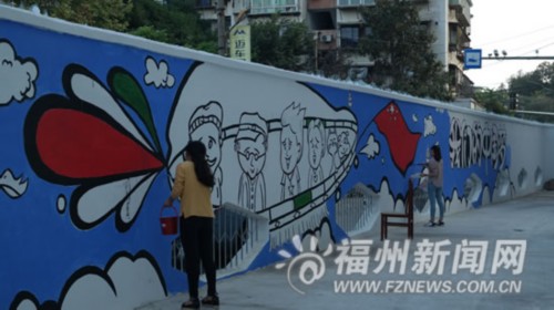 大學生志愿者進社區