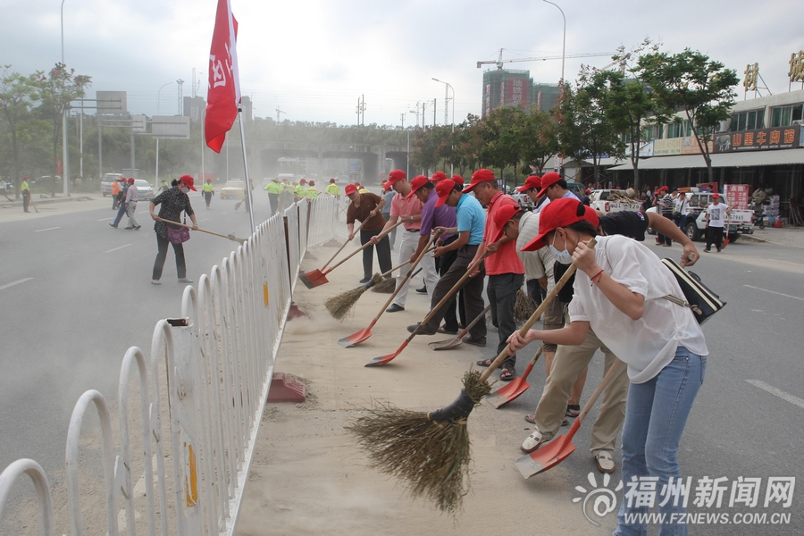 福州6000余名環衛工為城市清潔護航 助力青運會