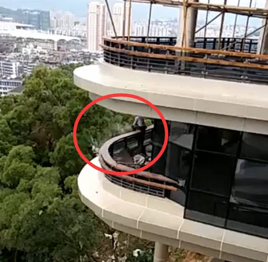 金雞山公園工人往樹林丟廢料　管理處將派人巡查