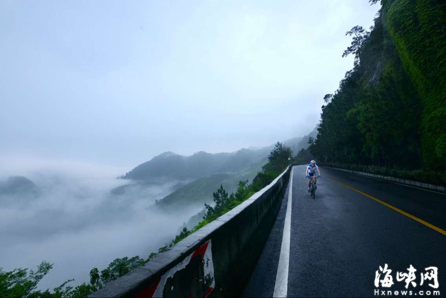 “福州最拉風山路”遠離喧囂 柳杉夾道云霧繚繞