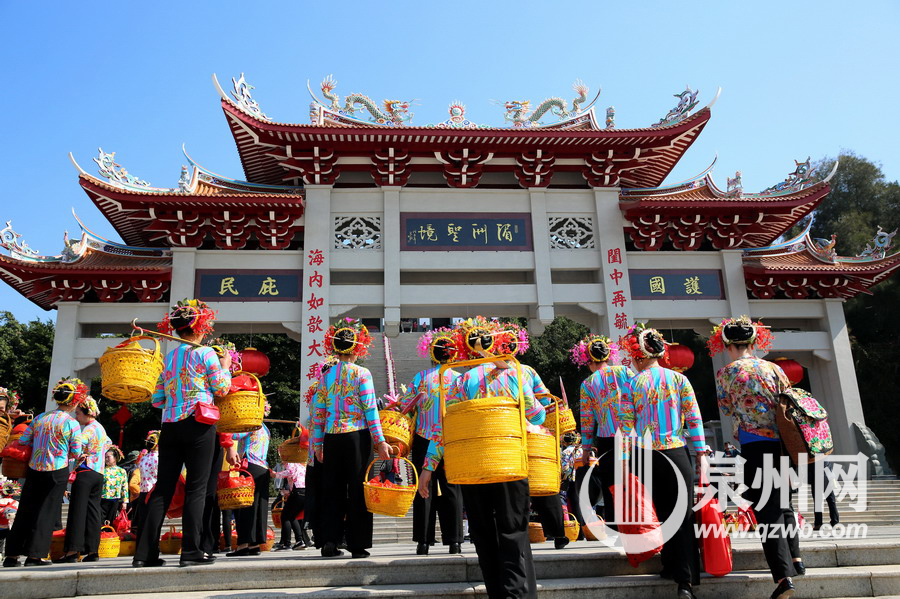 蟳埔女惠安女湄洲女 福建三大漁女同拜媽祖