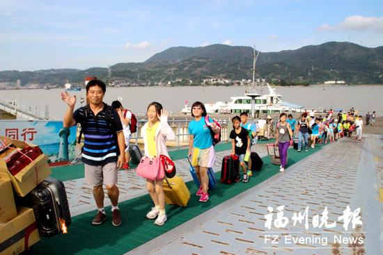 海峽兩岸青少年文體夏令營開營　馬祖35名學生參加